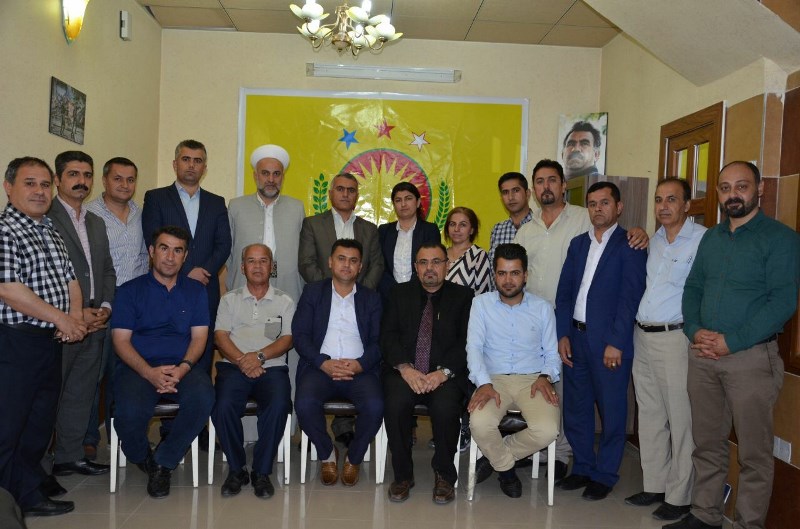 Şandeyek Rojavayî bi aliyên  Başûr re hevdîtin pêk anîn