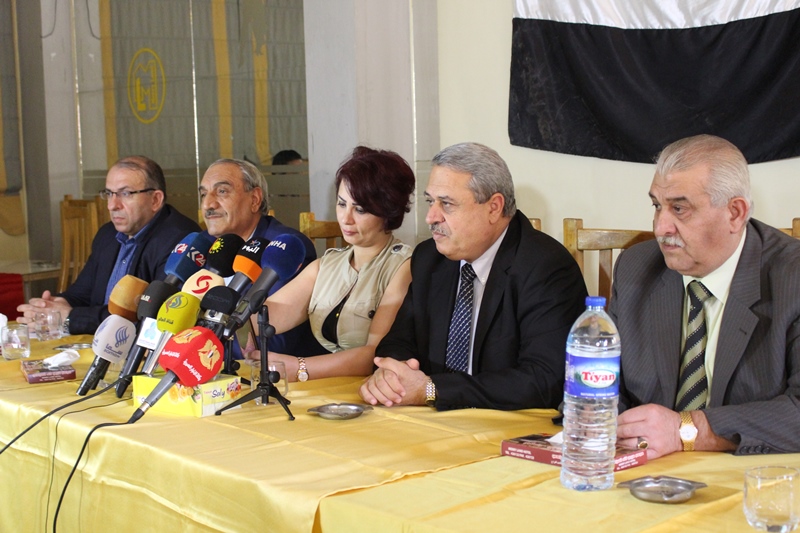 Eniya Demokratîk serdana xwe ya li bakurê Sûriyê bi dawî kir