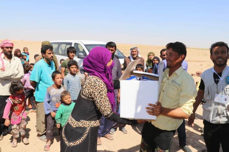 Alîkarî li gundên rizgarkirî  tê belavkirn