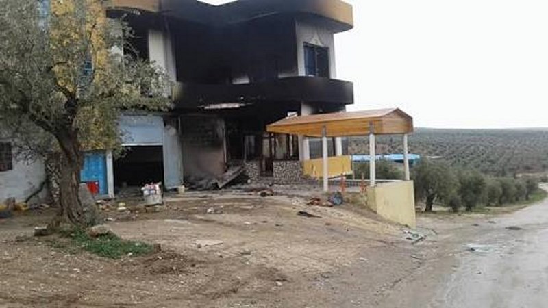 Çeteyên dagirker malên sivîlan dişewitînin