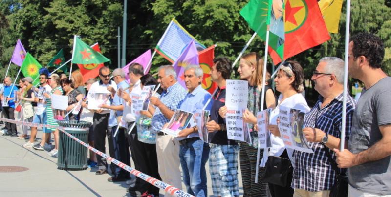 Kurdan Norweç protesto kirin