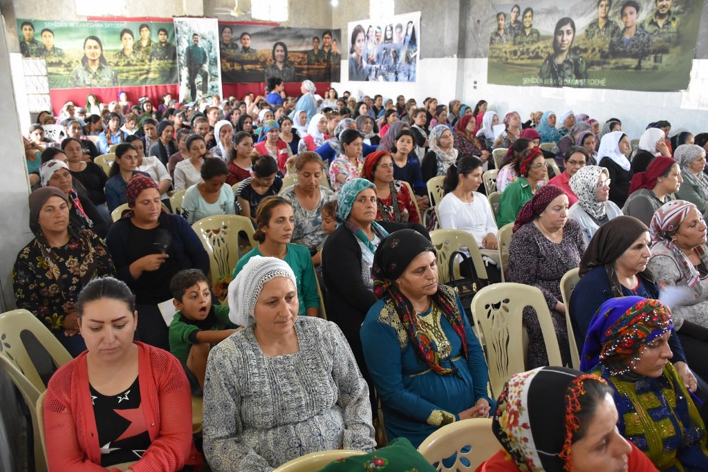 Jinên Kurd serkeftî û berxwedêr in