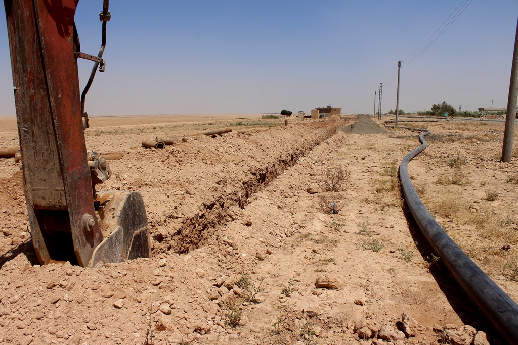 Li Tebqayê xebatên xizmetê dewam dike