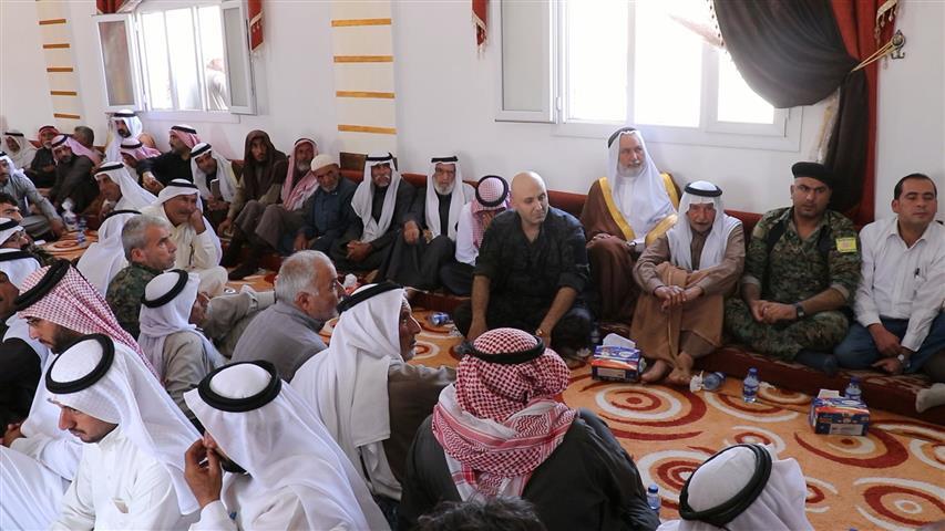 Nûnerên siyasî, leşkerî û rûspiyan civîn lidarxistin