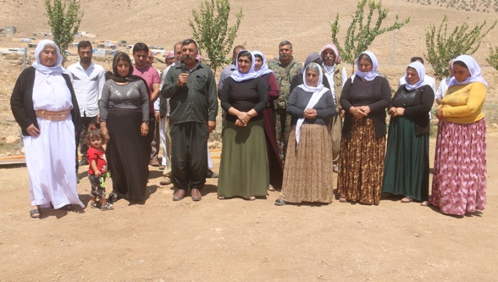 Rêber Apo li gelê Êzidî xwedî derket