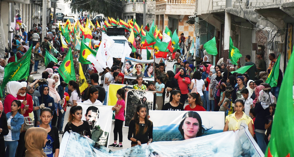 Gelê Helebê ji bo Ocalan rabû ser pêyan