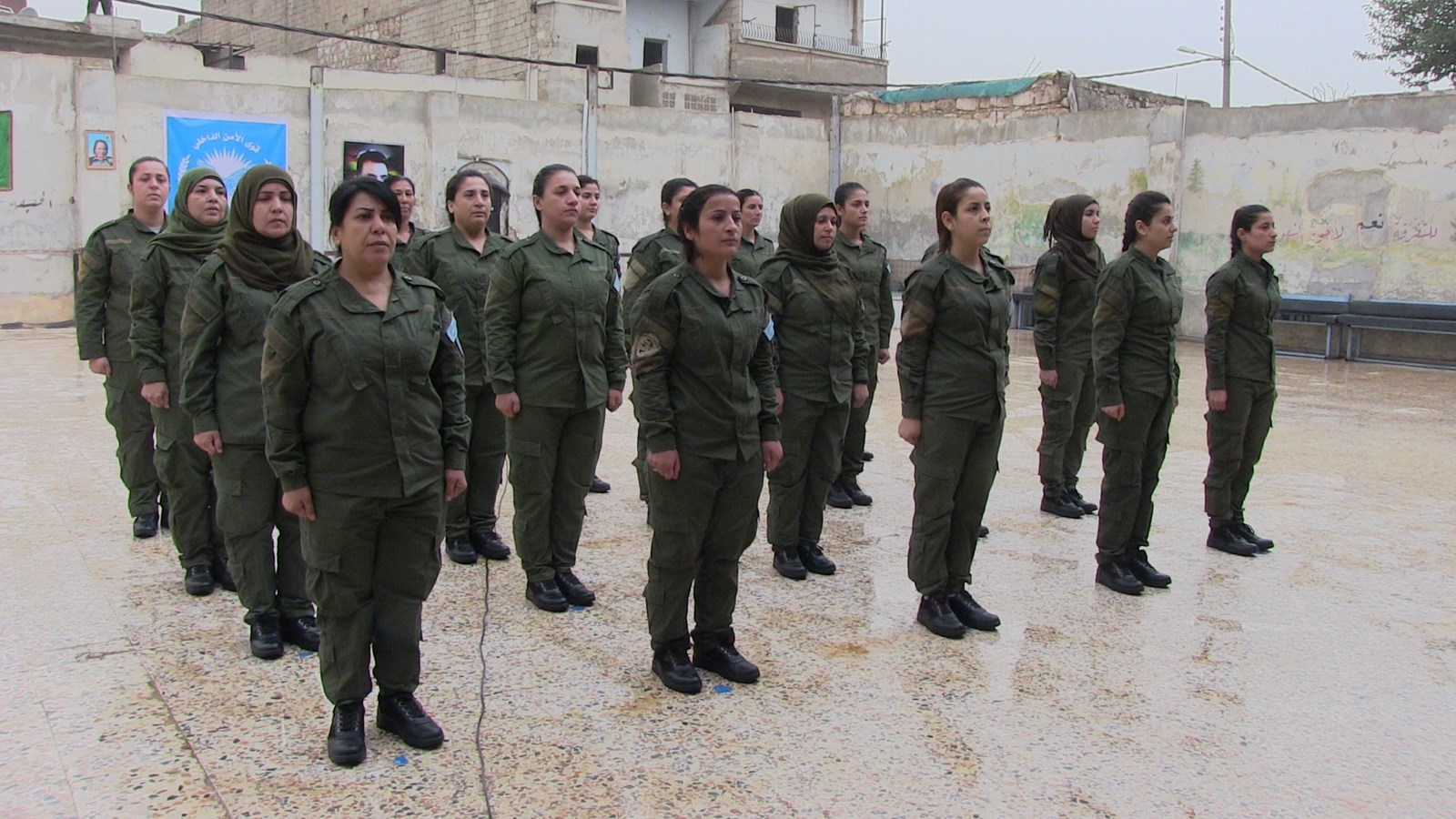 Dewreyeke  perwerdê a Asayîşa Helebê bi dawî bû