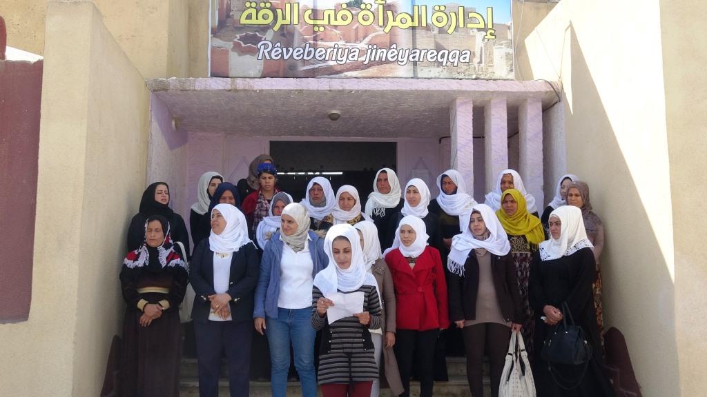 Jinên Reqayê dest bi pêngava li dijî tundiyê kirin