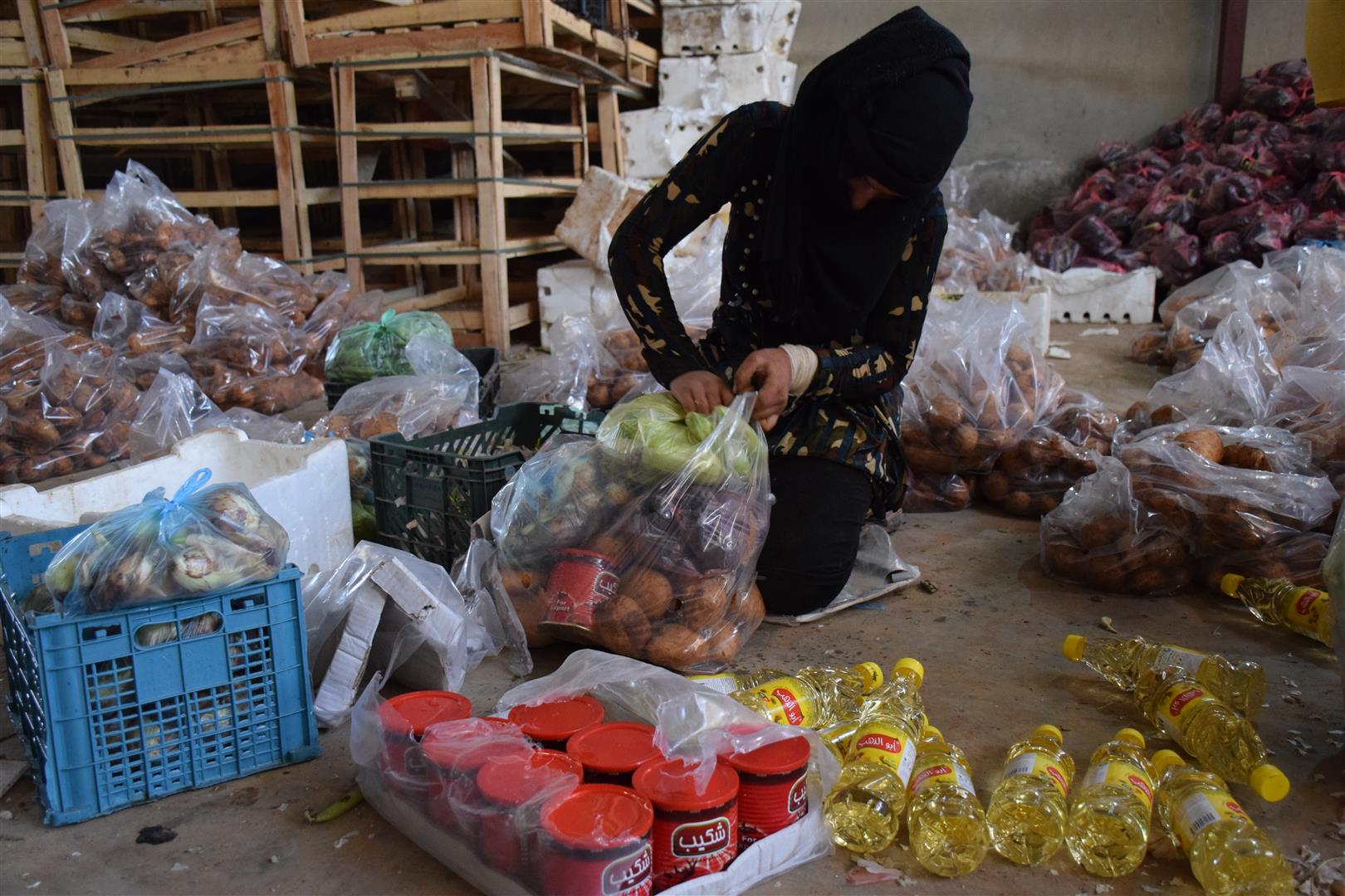 Ji bazirganên Hesekê ji bo alîkariya Koçberan însiyatîfa piştgiriyê