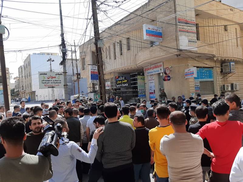 Li Hewlêrê xwepêşandanên li dijî desthilatê