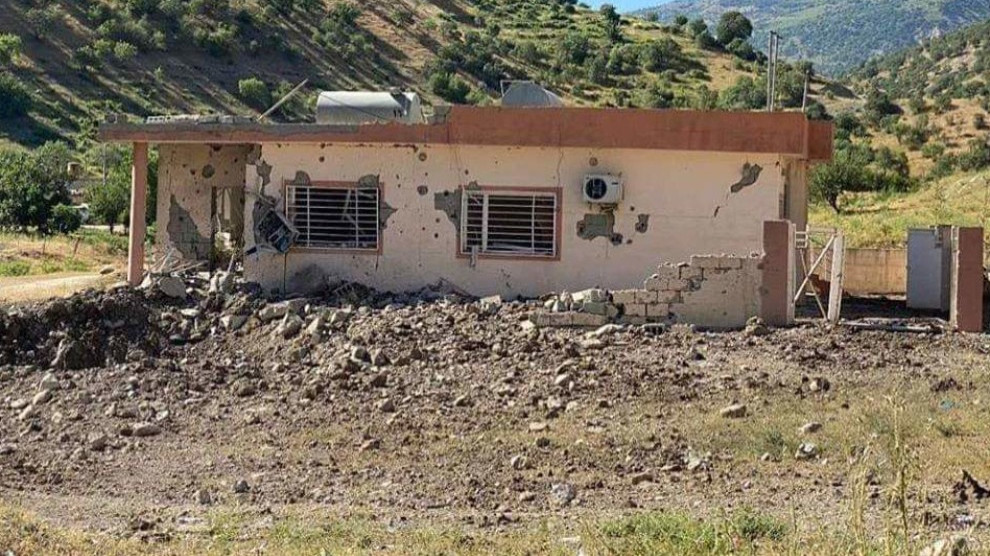 Balafira sîxûrî ya Tirkiyê gundekî ser Silêmaniyê bombebaran kir