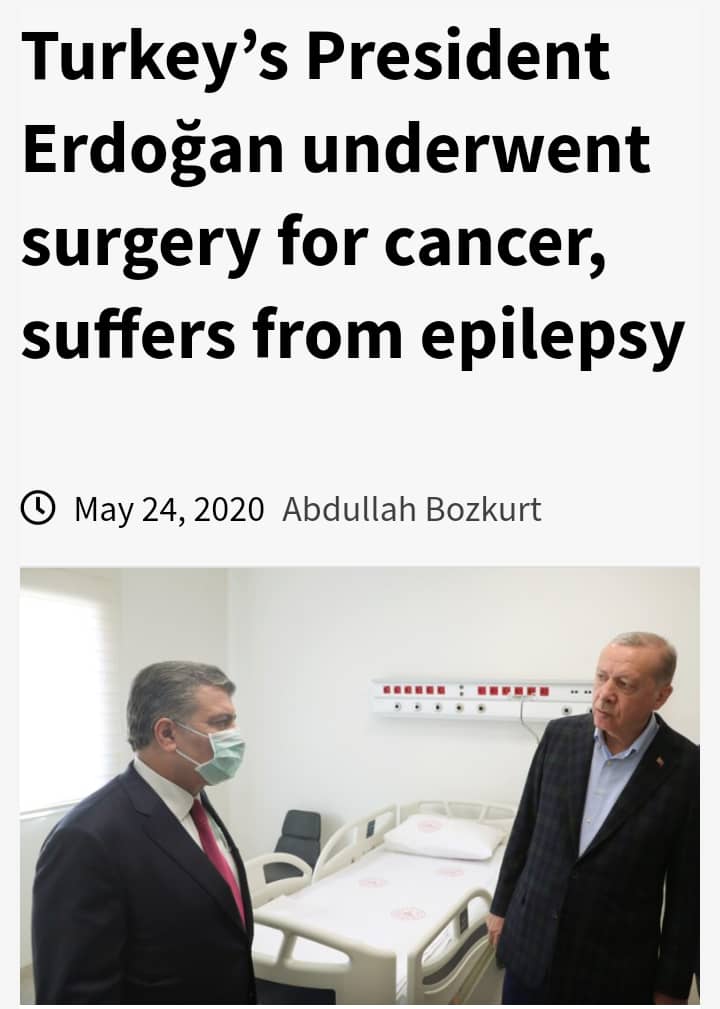 Malpereke Siwêdî: Erdogan emeliyeta rakirina tûmoreke penceşêrê kiriye
