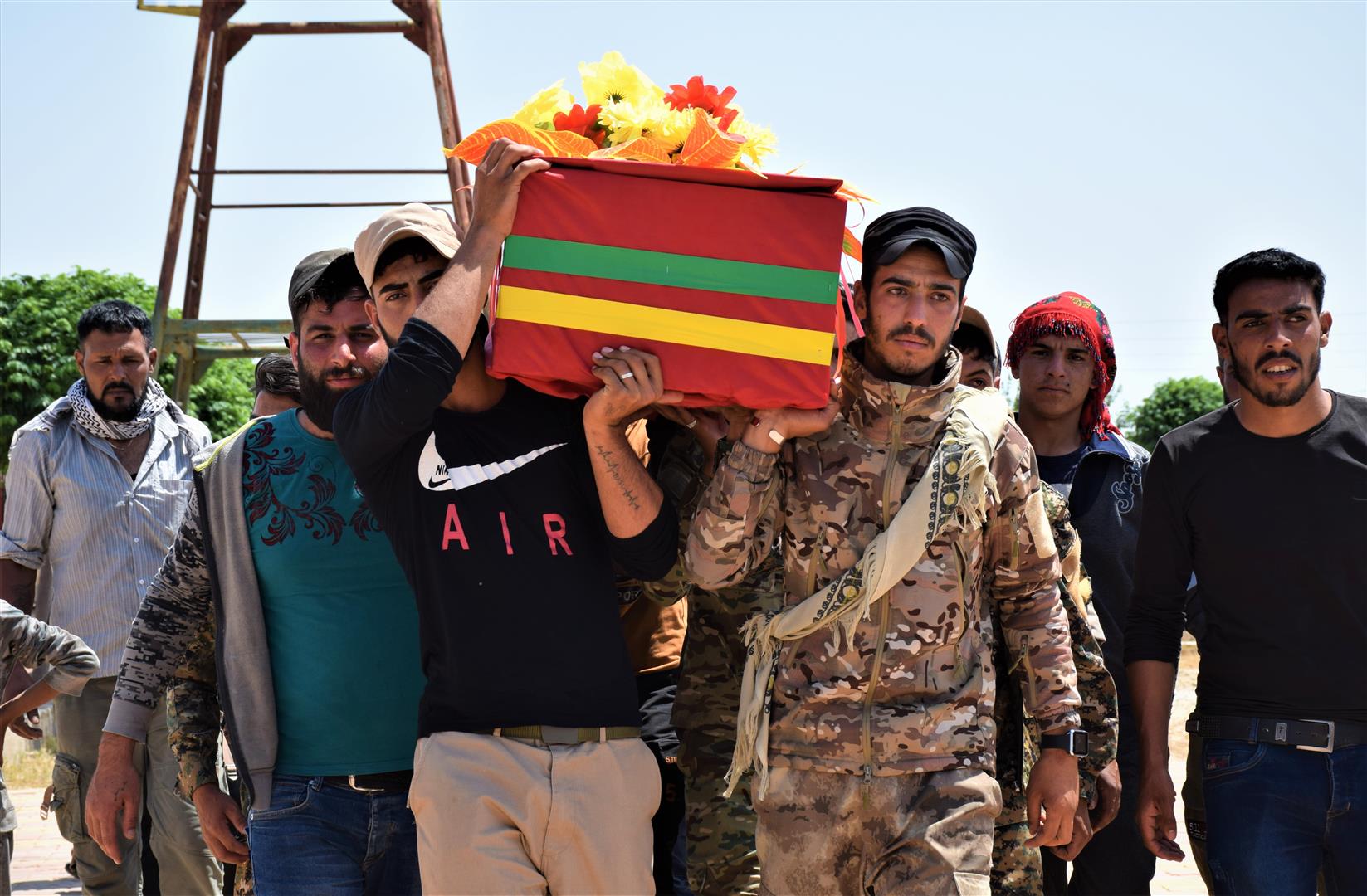 Şehîd Mihemed Cefal li Hesekê spartin axê