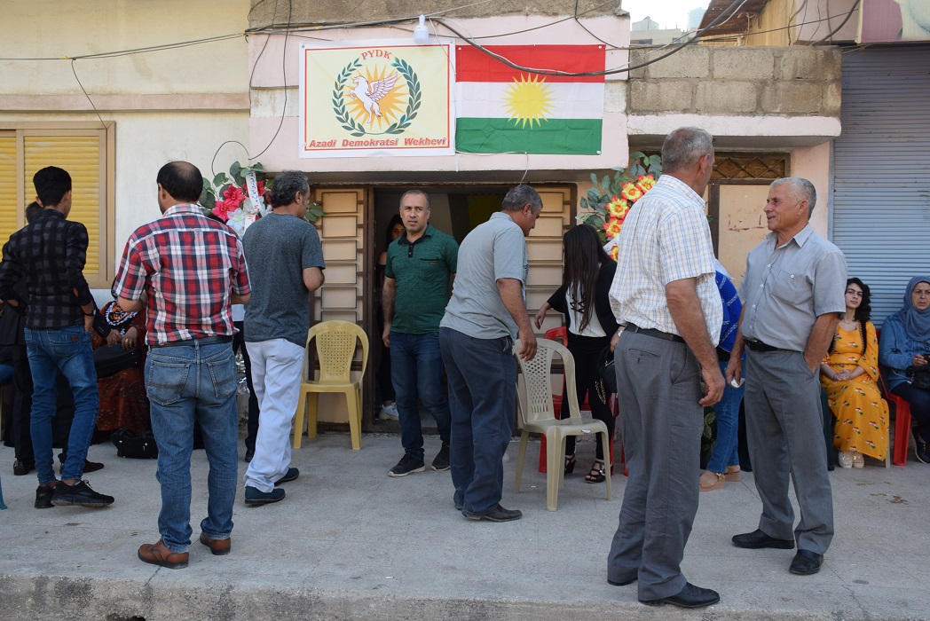 Partiya Yekîtiya Demokrat a Kurdistanê li bajarê Qamişlo bûroya xwe vekir
