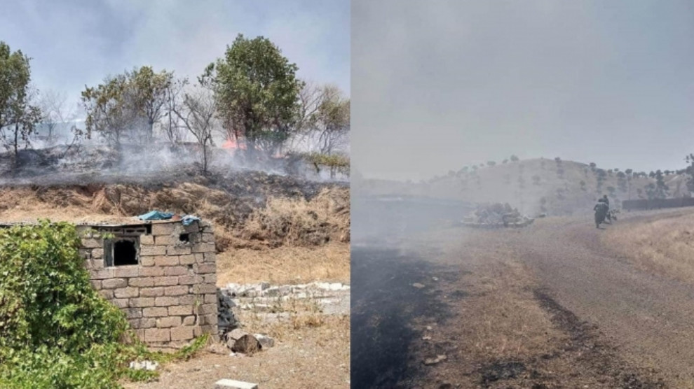 Balafirên şer yên Tirk Biradost bombebaran kirin