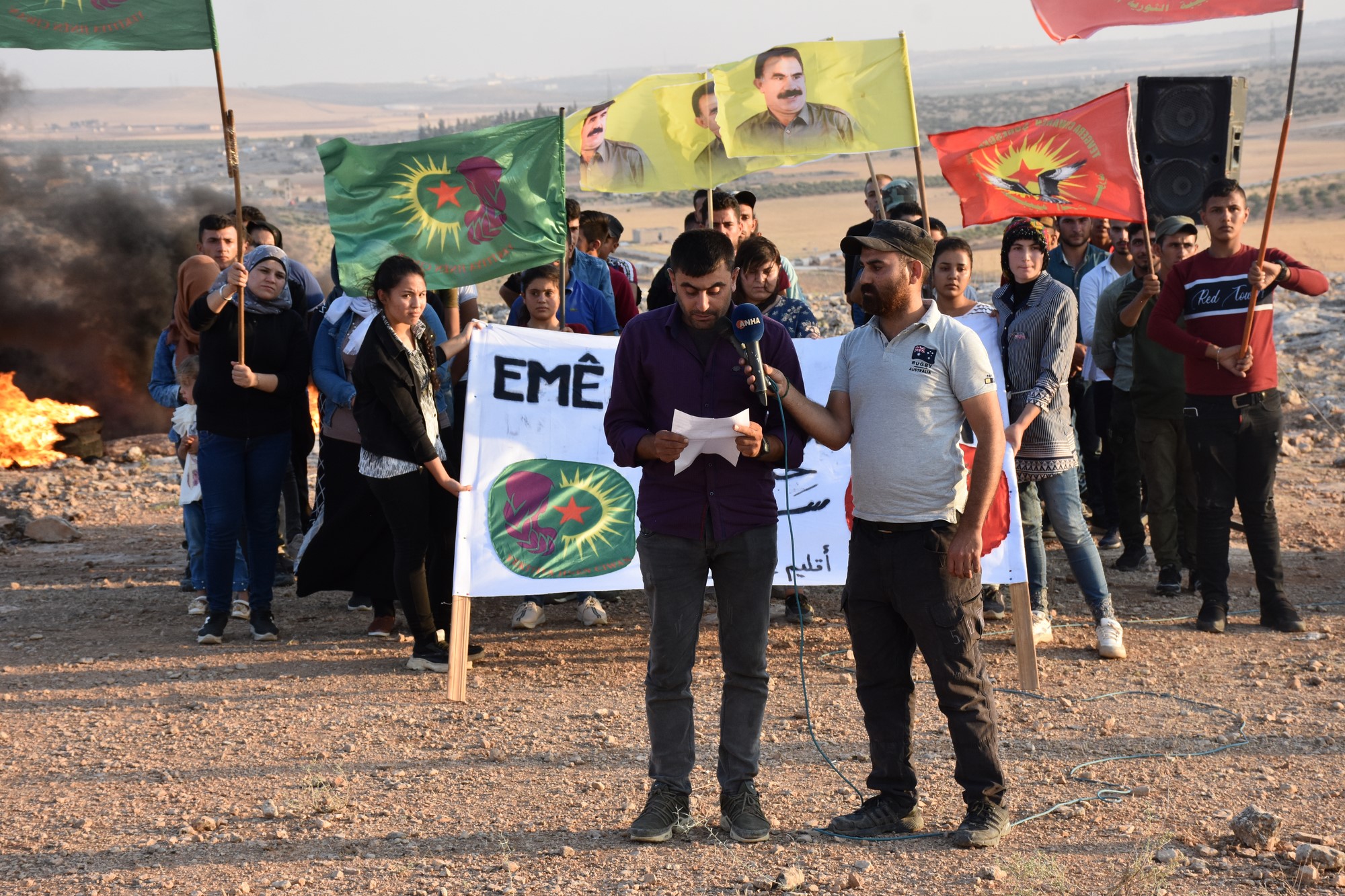 Ciwanên Şehba beşdarî pêngava “Emê teqez bi ser bikevin’’ bûn
