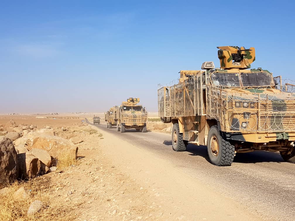 Li rojhilatê Kobanê dewriyeya hevbeş ya Tirkiye-Rûsya