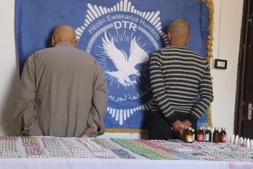 Hêzên Ewlekariya Hundi ya Dêrezorê bazirganên madeyên hişbir girtin