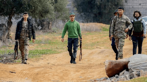 Rêxistina Mafên Mirovan: Çeteyên Tirk li Efrînê zeviyên zeytûnan talan dikin