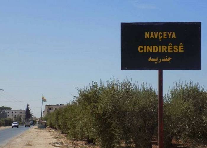 Çeteyên dewleta tirkî li Efrînê 4 jin û zilamek revandin