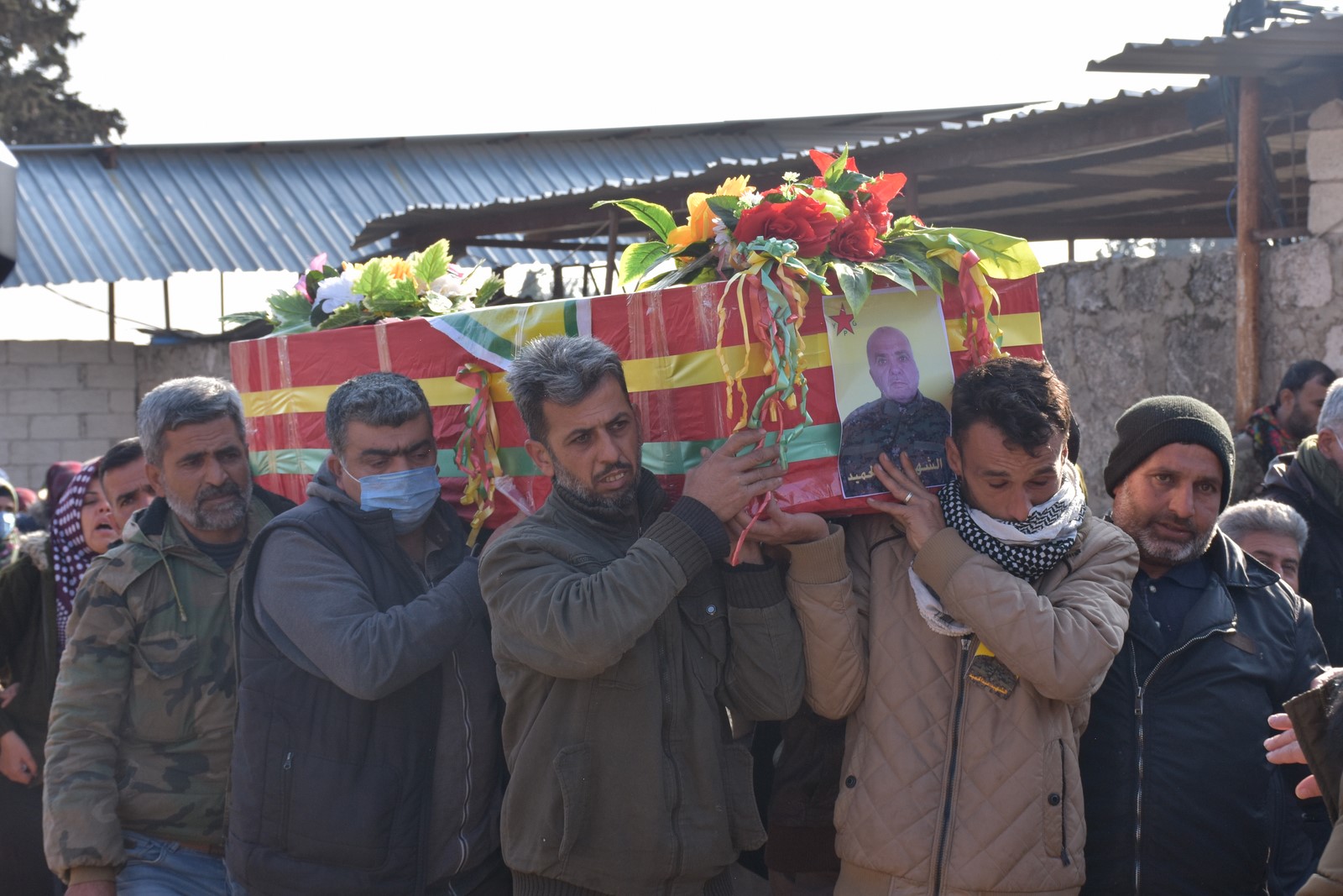 Li Şehba cenazeyê şervanekî HRE hat veşartin