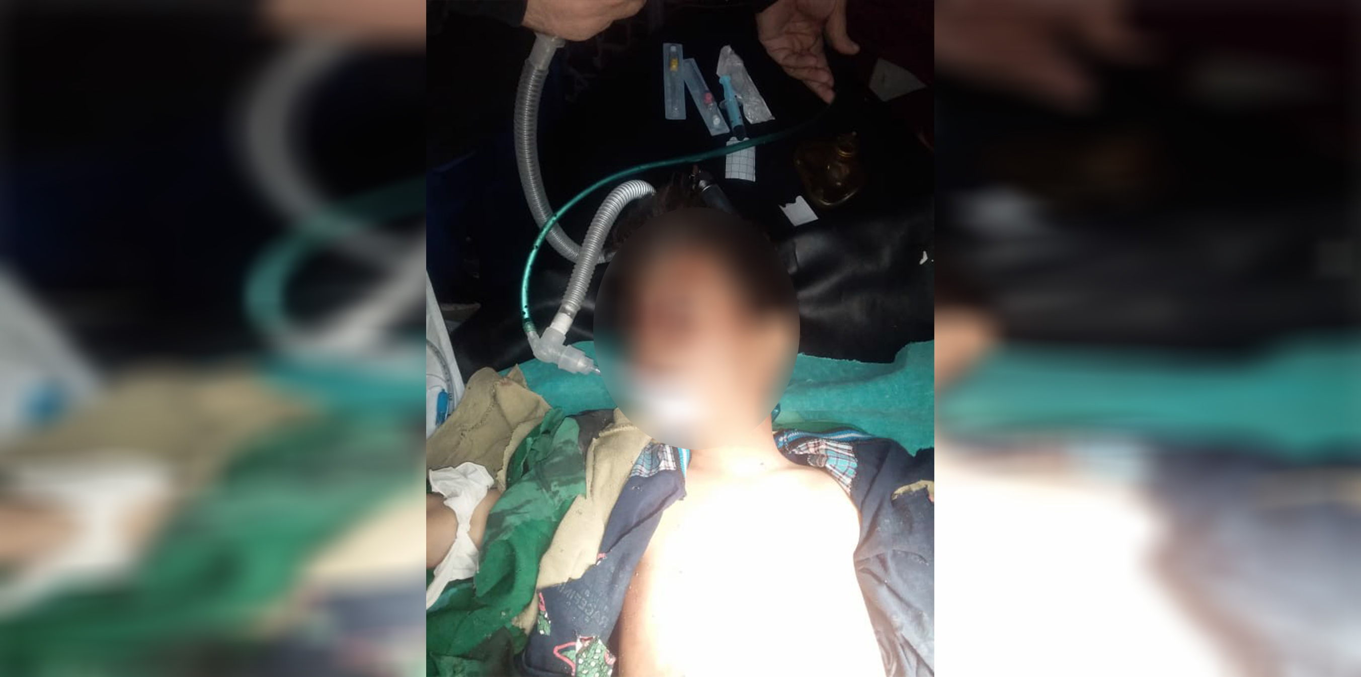 ​​​​​​​Li Şehba zarokekî koçber bi mayîna DAIŞ`ê jiyana xwe ji dest da