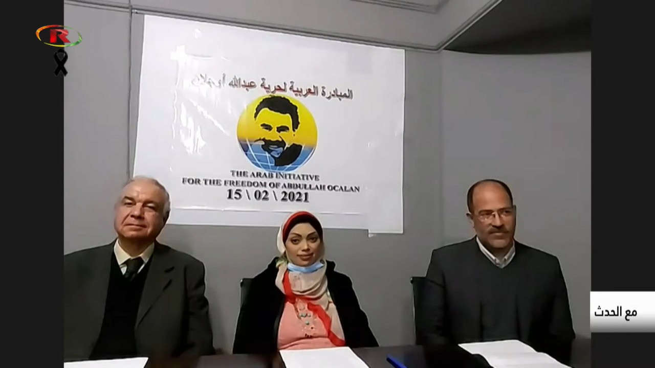 Ji bo azadiya rêber Ocalan ji rewşenbîrên Ereb pêngavek