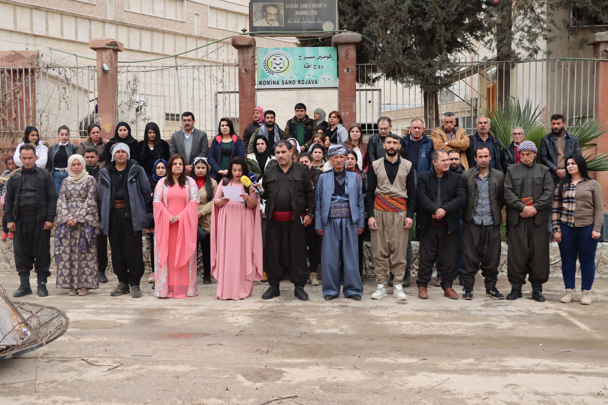 TEV-ÇAND daxuyanî da û agirê Newrozê pêxist