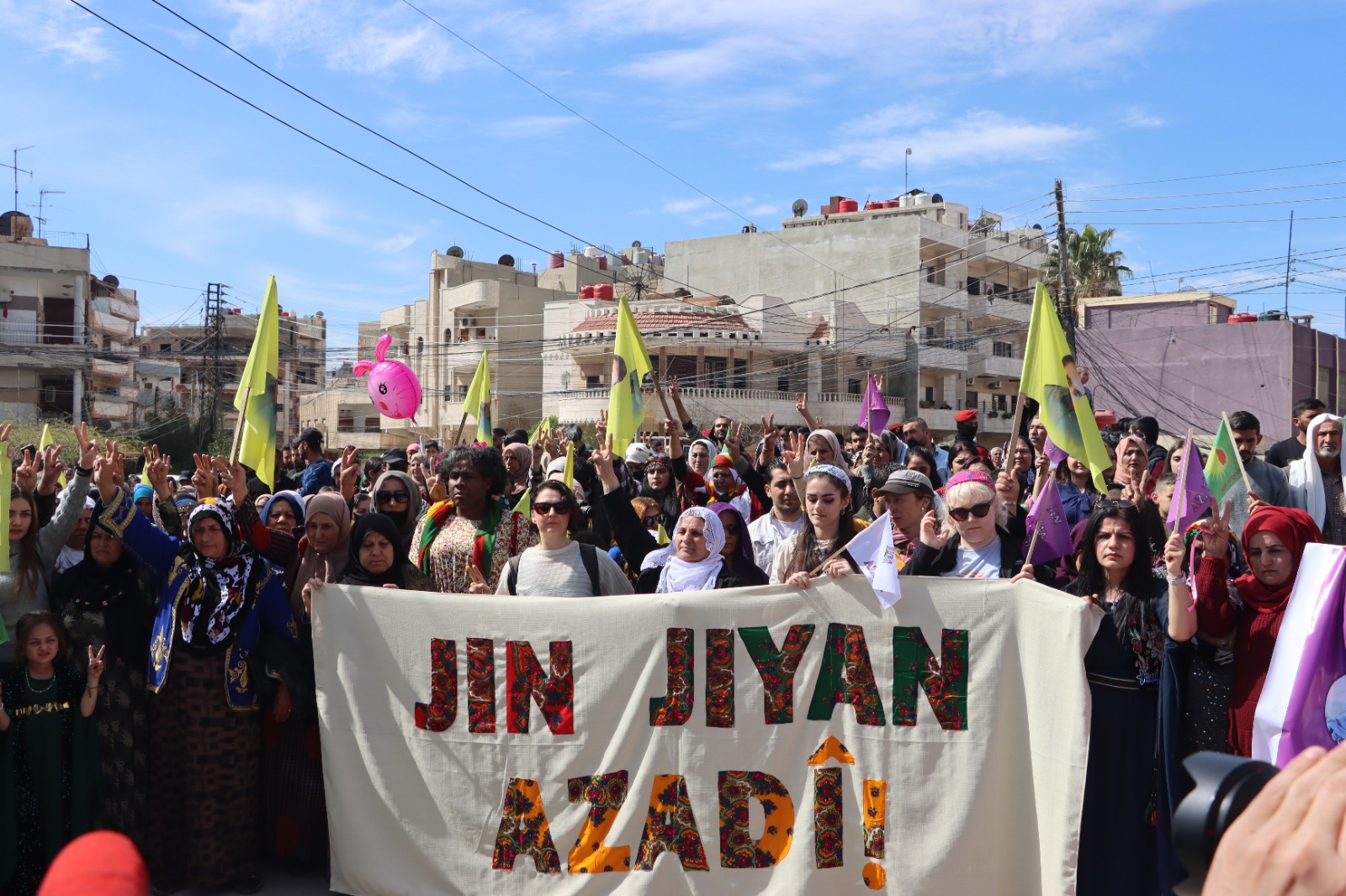 Li Bakur û Rojhilatê Sûriyeyê çalekiyên 8’ê Adarê
