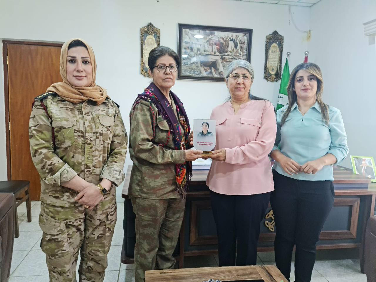 XELATA YPJ’Ê DİYARÎ FERMANDARA PÊŞMERGEYAN HATE KİRİN 
