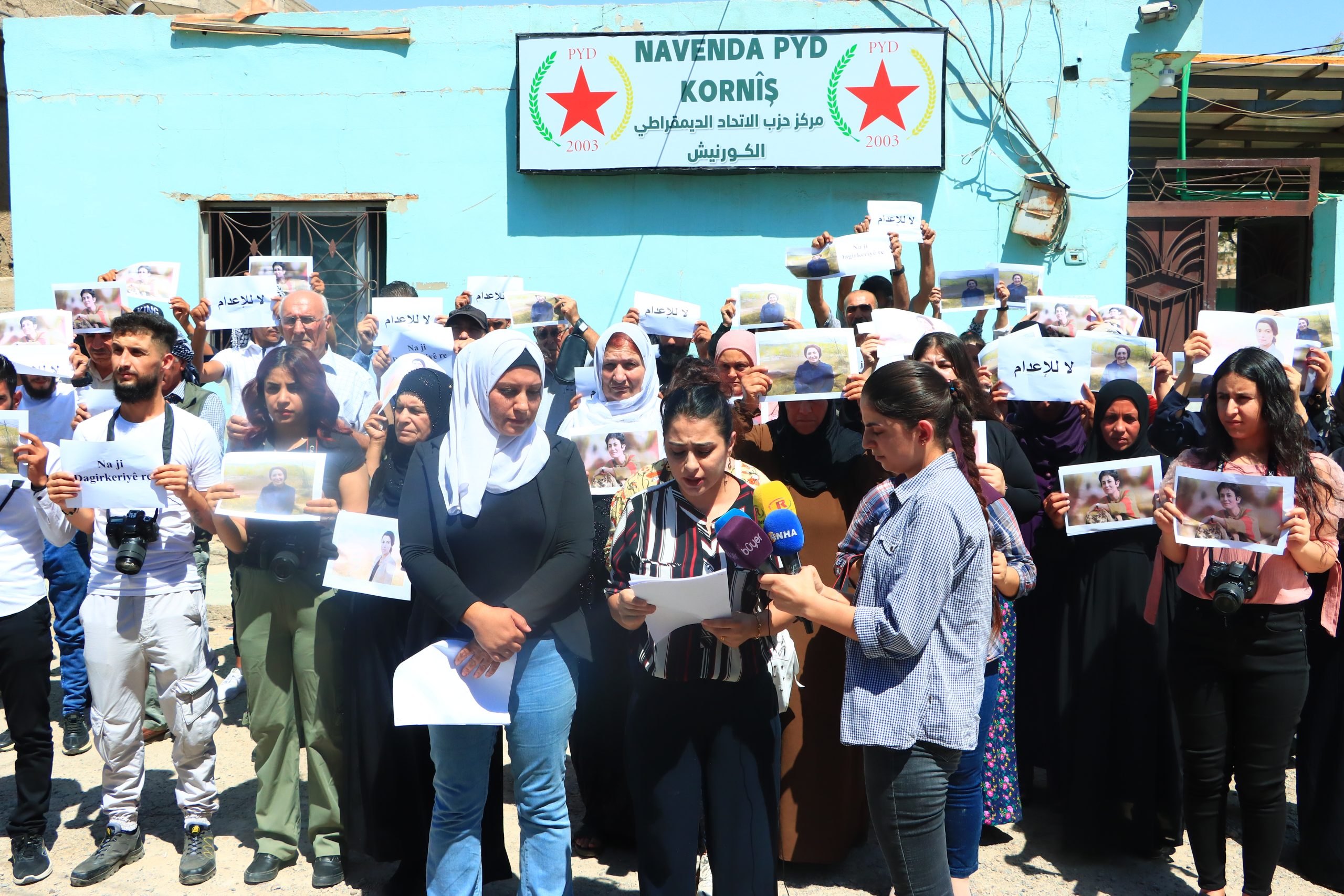 Ragihandina Meclisa Malbatên Şehîdan tevlî Kampaniya ‘Na Ji Darvekirinê Re’ bû