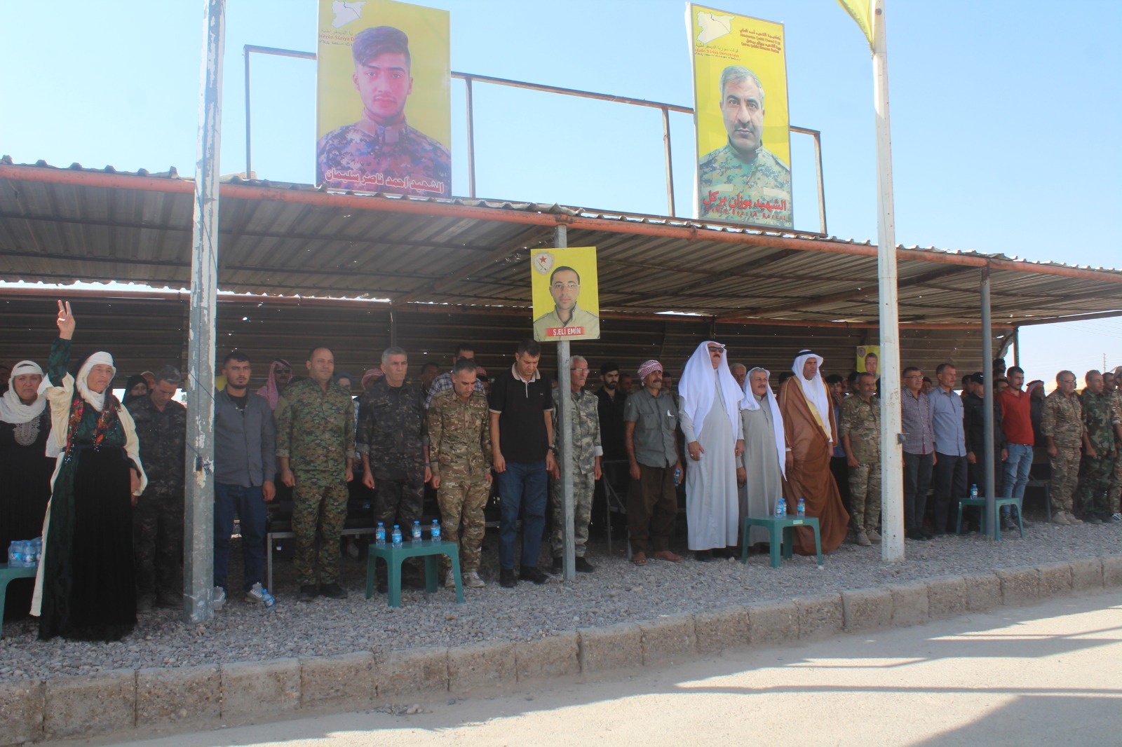 185 şervanan li Reqayê Perwerdeya Erka xweparastinê bi dawî kirin