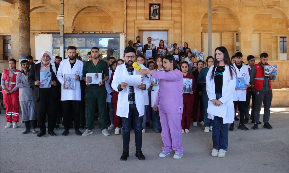 Karmendên tenduristiyê li dijî êrîşên dagirkeriyê daxuyanî dan