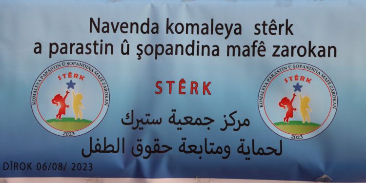 Rêxistina Stêrk dest bi kampaniya alîkariya zarokên koçber kir