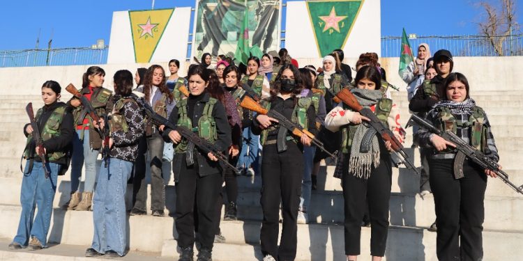 Daxuyaniya Yêkitîya Jinên Ciwan a Sûriyê