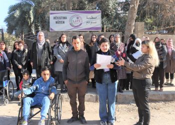 Rêxistina Nûdem bi daxuyaniyekê roja astengdaran bi bîr anî