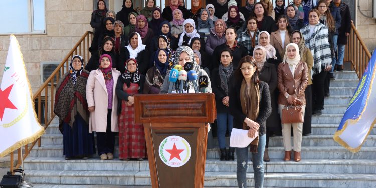Meclisa Jin a PYD’ê derbarê geşdanên dawî daxuyaniyek da