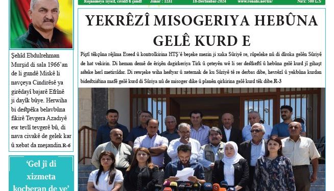 YEKRÊZIYA KURDÎ MISOGERIYA HEBÛNA GELÊ KURD E
