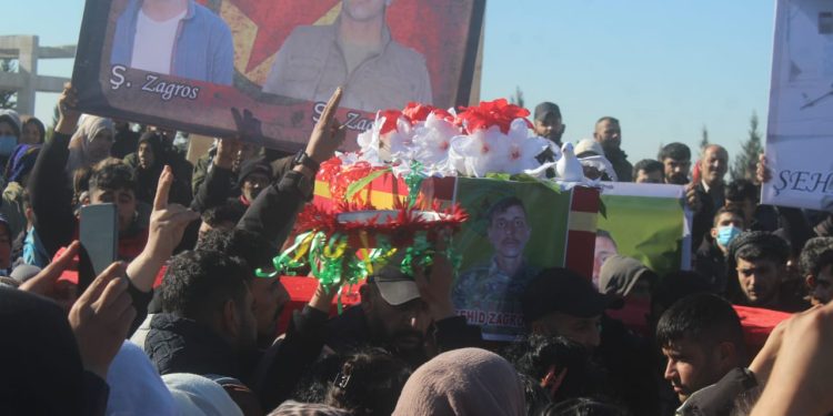 Şêniyên Amûdê Şehîd Aras Hemo oxirkirin