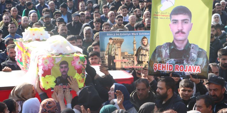 Li bajarê Qamişlo Şehîd Ehmed Silêman hat oxirkirin