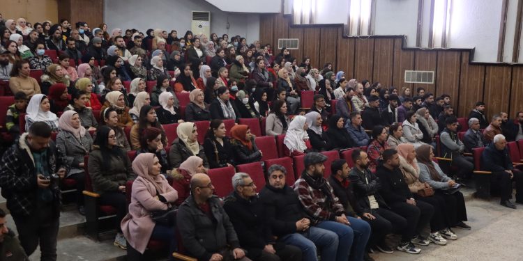 Ciwanên PYD’ ê li Qamişlo ji bo gel civînek lidarxist