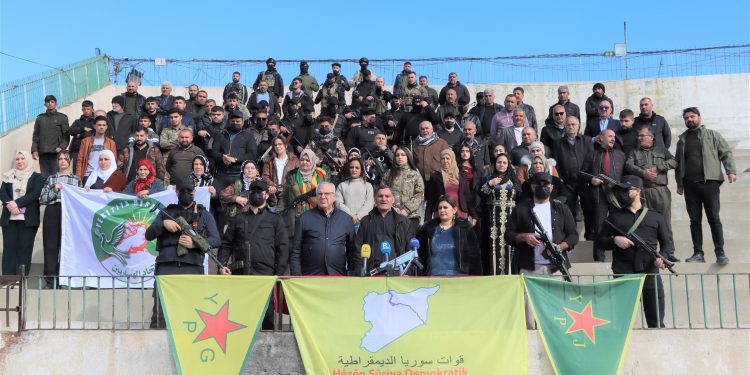 Yekîtiya Hesariyan bi daxuyaniyekê piştgiriya xwe ji QSD’ê re kirin