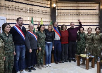 Şandeyekî Ewropî serlidana Rojavayê Kurdistanê kirin