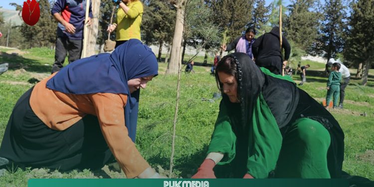 ‘Bi çandina daran wê gund û bajarên me bedew bibin’