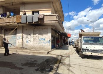 Pirsgirêka avê li bajarê Hesekê didome