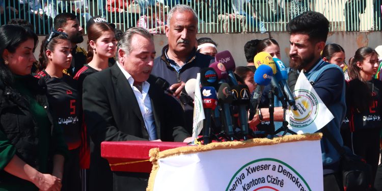 Şêniyên kantona Cizîrê Şehîdên 12’ê Adarê bi bîr anîn