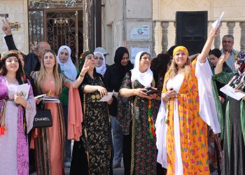 Ji bo Newrozê belavok li welatiyên Qamişlo hatin belavkirin