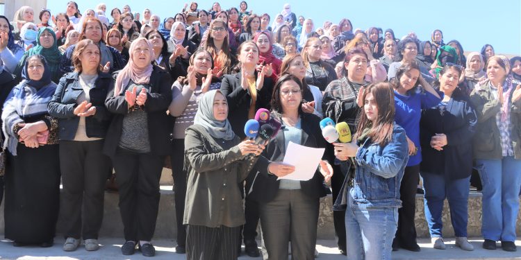 ‘Wê têkoşîna jinan bi hev re di Sûriyê de berdewam be’