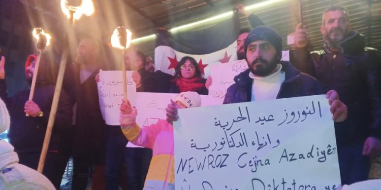 Gelên Sûriyê Newroza 2025’an bi ruhê Netewa Demokratîk pîroz kirin