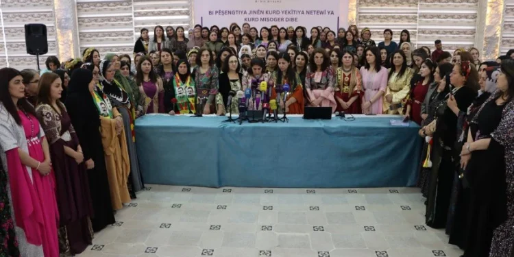 Encamnameya 1. konferansa netewî ya jinên kurd li Rojavayê kurdistanê